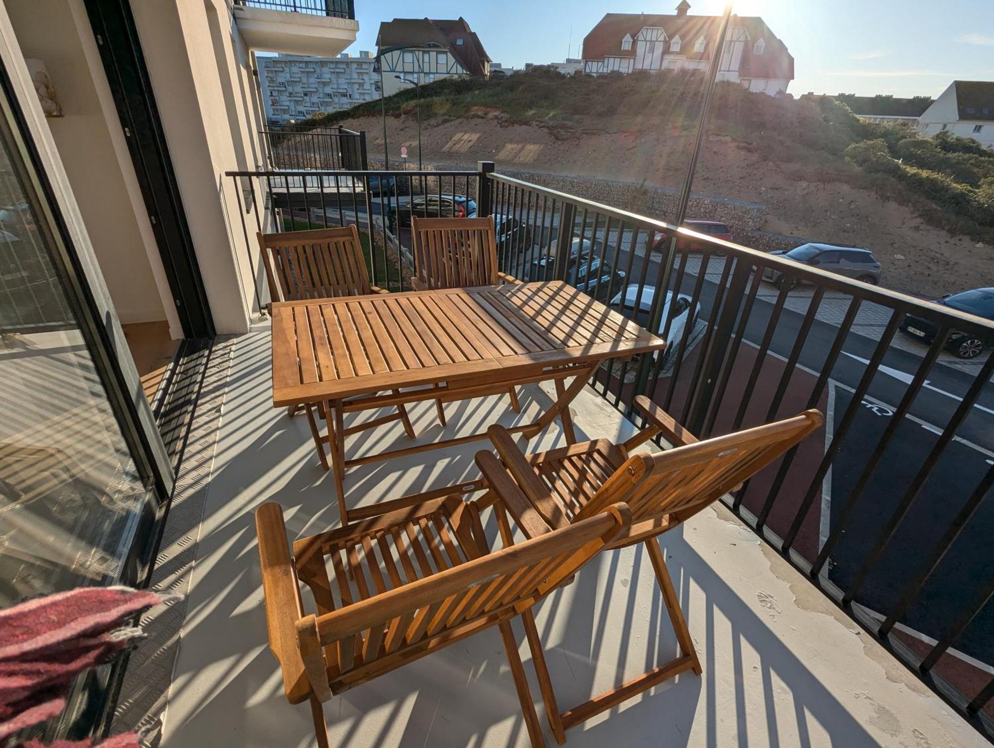 Evasion Plage - Appartement Lumineux Plein Centre Et 150M Plage Neufchâtel-Hardelot Extérieur photo