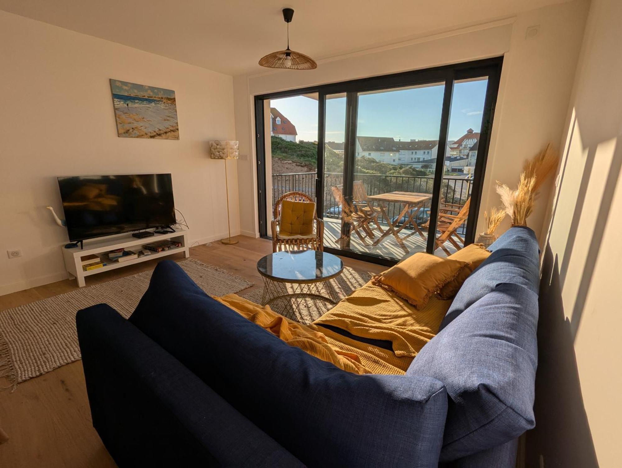 Evasion Plage - Appartement Lumineux Plein Centre Et 150M Plage Neufchâtel-Hardelot Extérieur photo